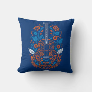 Land Guitar Art Kudde