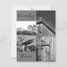 "Land Home" Tractor Barn Collage