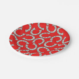 Land Horse shoe party papper skylt