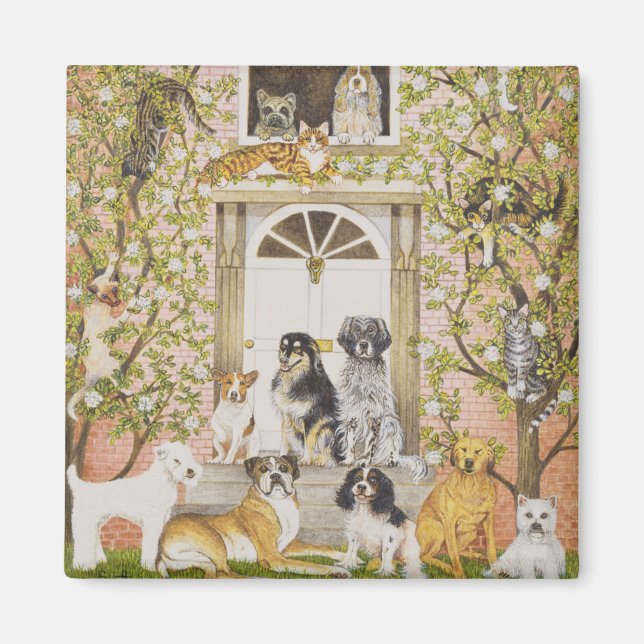 Land House Party Magnet (Framsidan)