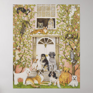 Land House Party Poster