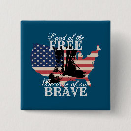 Land i Fria moderna USA-friheten Knapp