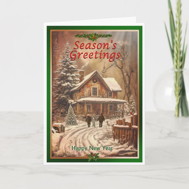 Land jul kort (Framsida)