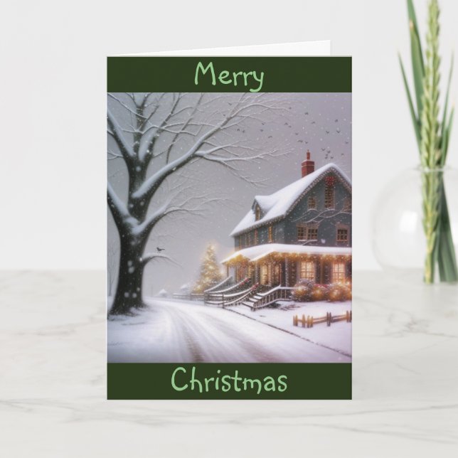 Land jul kort (Framsida)