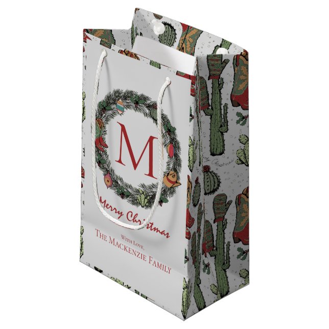 Land jul Monogrammed (Framsidan Vinklad)