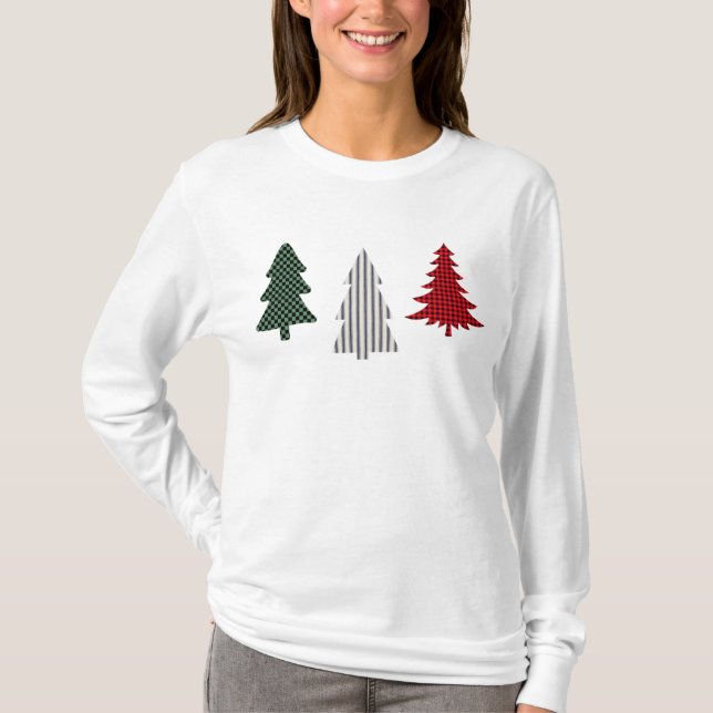 Land Julgranar Shirt T (Framsida)