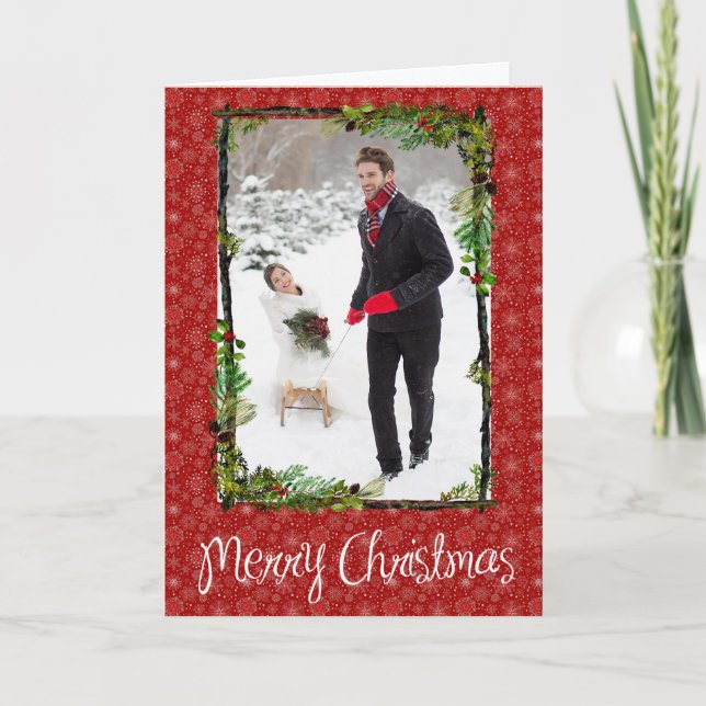 Land julkort helgkort (Framsida)