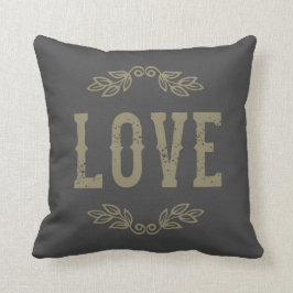Land "kärlek" kudder kudde