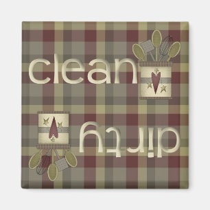 Land Kitchen Dishwasher Magnet