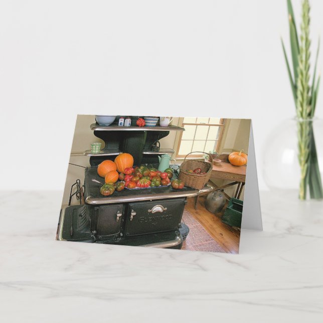 Land Kitchen Notecard Kort (Framsida)