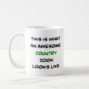 land-kock, fantastisk kaffemugg