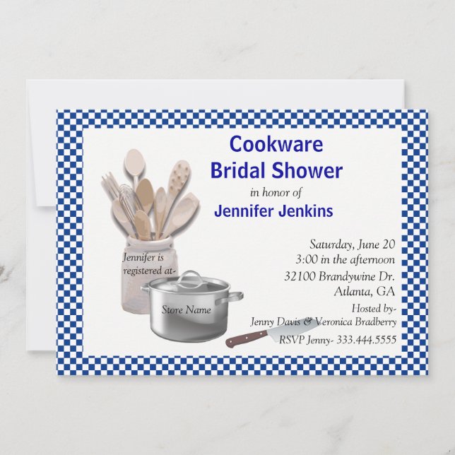 Land Köks Inbjudningskort för möhippan (Framsida)