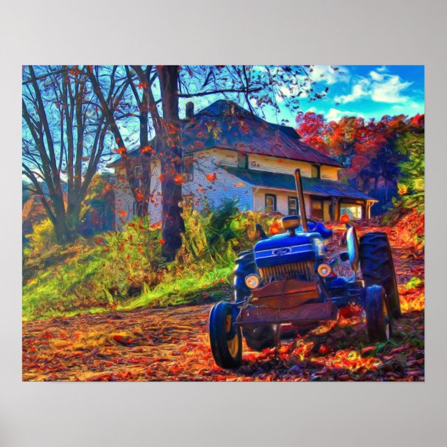 Land-konst Poster (Framsidan)