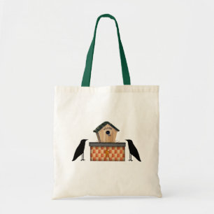 Land Kråka Tote Bag Tygkasse