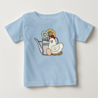 Land-kycklingarna kan Solros Daisy Barn T Shirt
