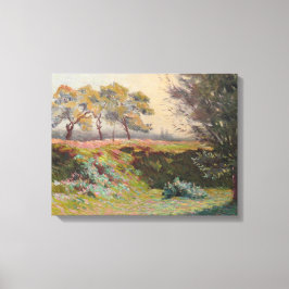 Land Landskap (av Léo Gausson) Canvastryck