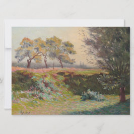 Land Landskap (av Léo Gausson) Kort