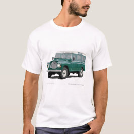 Land Landy Rover Car Classic Vintage Hiking Anka Tee Shirt