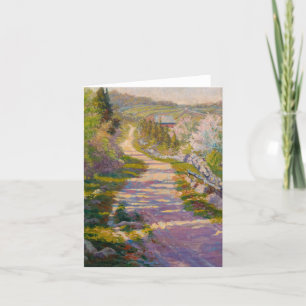 Land Lane av Newell Convers Wyeth Tack Kort