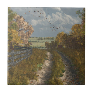 Land Lane i Fall Kakelplatta