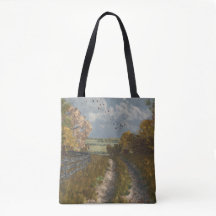 Land Lane i Fall Tote Bag