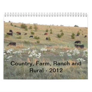Land, lantgård, ranch och lantligt - 2012 kalender