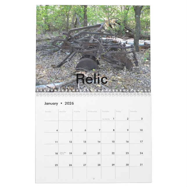 Land, lantgård, ranch och lantligt - 2012 kalender (Jan 2026)