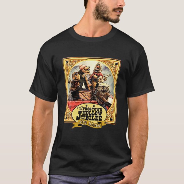 Land Legend Jug Band Funny Emmet Otter Movie Ch T Shirt (Framsida)