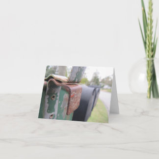 Land levande fotoanteckningskort anteckningskort