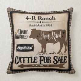 Land Life Ranch-Stil Personlig Pillow Kudde