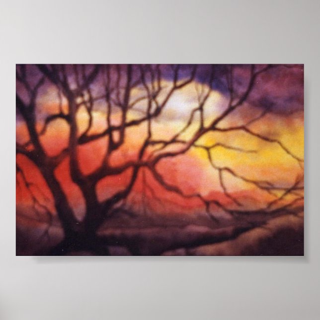 Land liggande Poster (Framsidan)