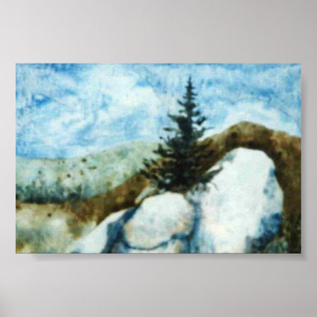 Land liggande Poster (Framsidan)