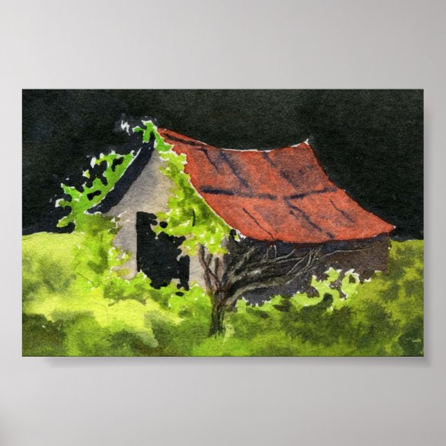 Land liggande Poster (Framsidan)