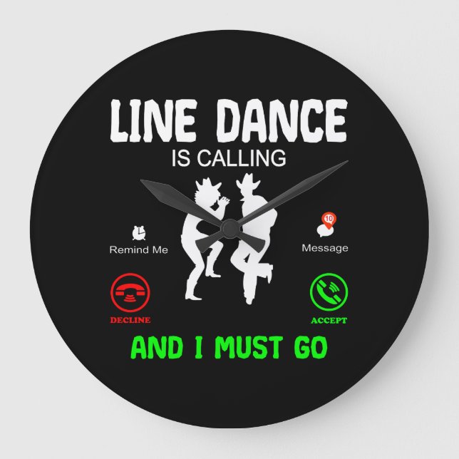 Land Line Dance anropar Stor Klocka (Framsida)