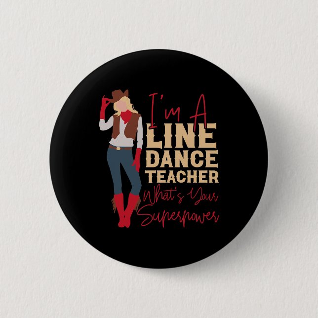 Land Line Dance Dancer Hs0 Uni-vuxnas White Sma Knapp (Framsida)
