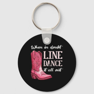 Land Line Dancing Women Girl Nyckelring