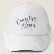 Land Lovin'Blue and Peach Land Girl