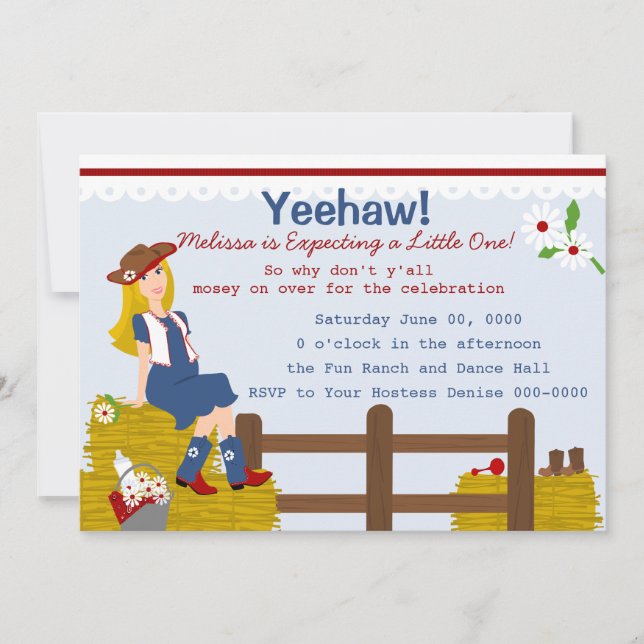 Land Mamma Inbjudningar (Framsida)