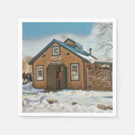 Land Maple Sugar House Pappersservett