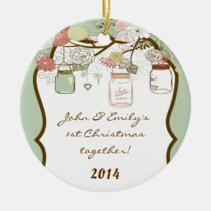 Land Mason Burk Personlig Namn Ornament