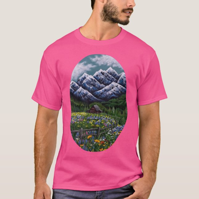 Land Meadow Active T-Shirt (Framsida)