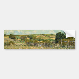 Land Meadow Landscape (av Alfred Sisley) Bildekal