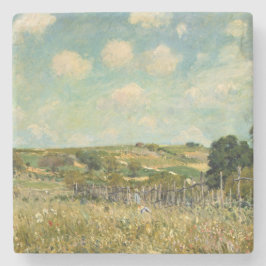 Land Meadow Landscape (av Alfred Sisley) Stenunderlägg