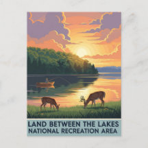 Land mellan Sjöar Kentucky Travel