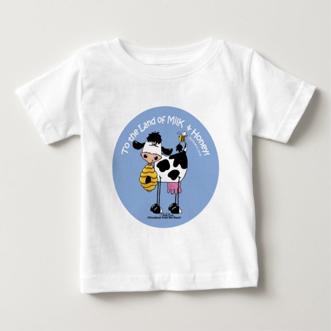Land Mjölk & Honung T-shirt (Framsida)