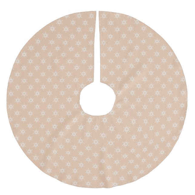 Land, mönster julgransmatta borstad polyester (Framsidan)