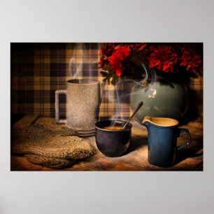 Land Morgonkaffe Poster