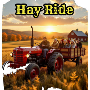 Land Mountain Hay Ride Lång Ärmad Tröja