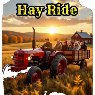 Land Mountain Hay Ride Lång Ärmad Tröja