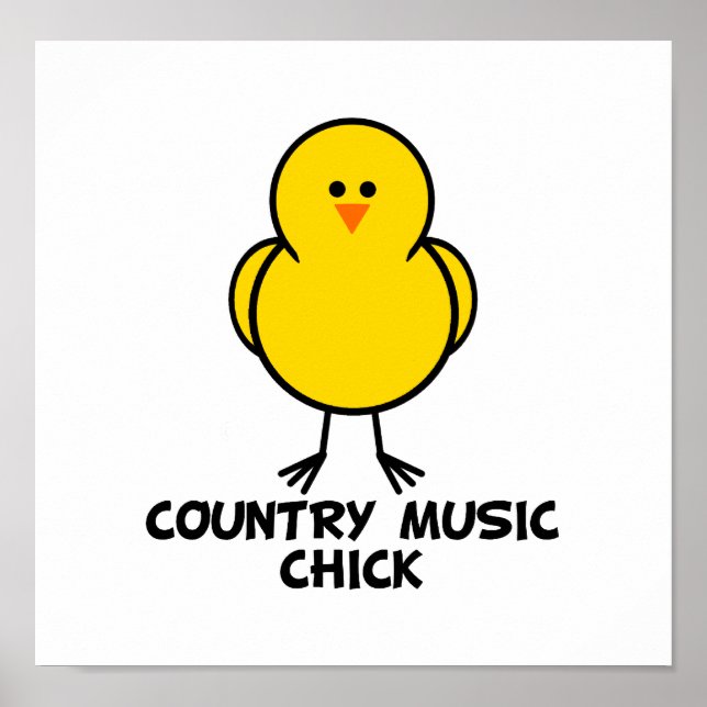 Land Music Chick Poster (Framsidan)